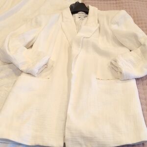 Nine West Cream White Blazer